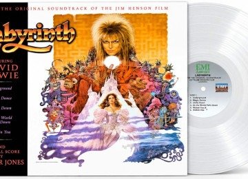 David Bowie: trilha sonora de 'Labyrinth' ganha edição especial de 40 anos em vinil cristalino - (crédito: Universal Music / EMI America) David Bowie: trilha sonora de 'Labyrinth' ganha edição especial de 40 anos em vinil cristalino - (crédito: Universal Music / EMI America)
