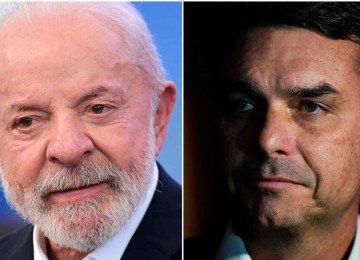 Minas Gerais apresenta desafio diferente. Lula e Flávio estão tecnicamente empatados, com pequena vantagem numérica para o presidente -  (crédito: Leandro Couri/EM/D.A Press e Daniel Ramalho/AFP)