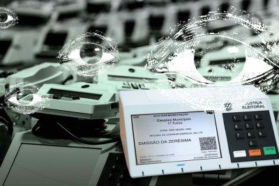 Processos da Justi&ccedil;a Eleitoral apresentam o funcionamento das urnas para que especialistas, partidos pol&iacute;ticos, institui&ccedil;&otilde;es e eleitores verifiquem e sugiram melhorias. -  (crédito: Arte: Soraia Piva/EM)