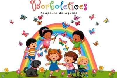 'Borboletices', de Anapaula de Aquino, apresenta poesias que buscam resgatar o universo da infância conectando preservação do meio ambiente e o poder da criação, aproximando as crianças da natureza e da imaginação -  (crédito: Divulgação)