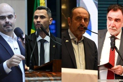 Confira a programação dos candidatos ao governo de MG nesta terça-feira (25/8) -  (crédito: Edesio Ferreira / EM/D.A. Press | Jefferson Rudy / Agência Senado | Gladyston Rodrigues / EM/D.A. Press | Arquivo Pessoal)