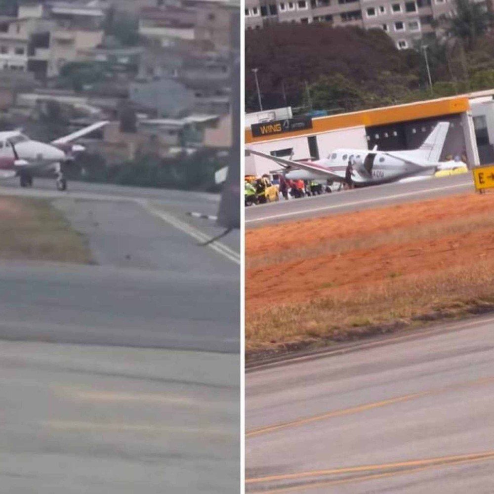 Aeroporto da Pampulha opera normalmente após acidente com bimotor