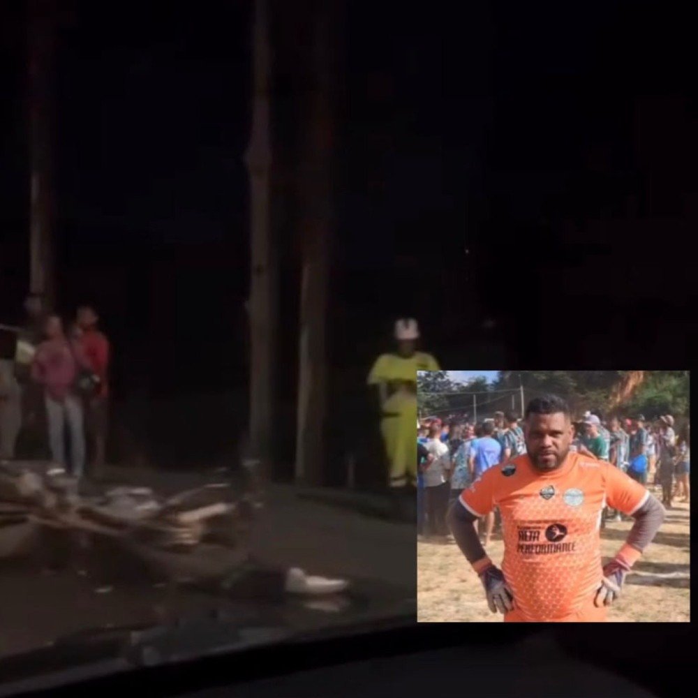 Goleiro morre em acidente de moto em Ribeirão das Neves; saiba mais