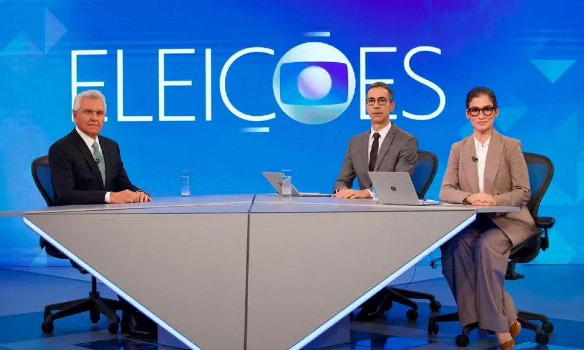 Ronaldo Caiado reclamou das perguntas e focou em atacar Lula - (crédito: Globo/ Manoella Mello)