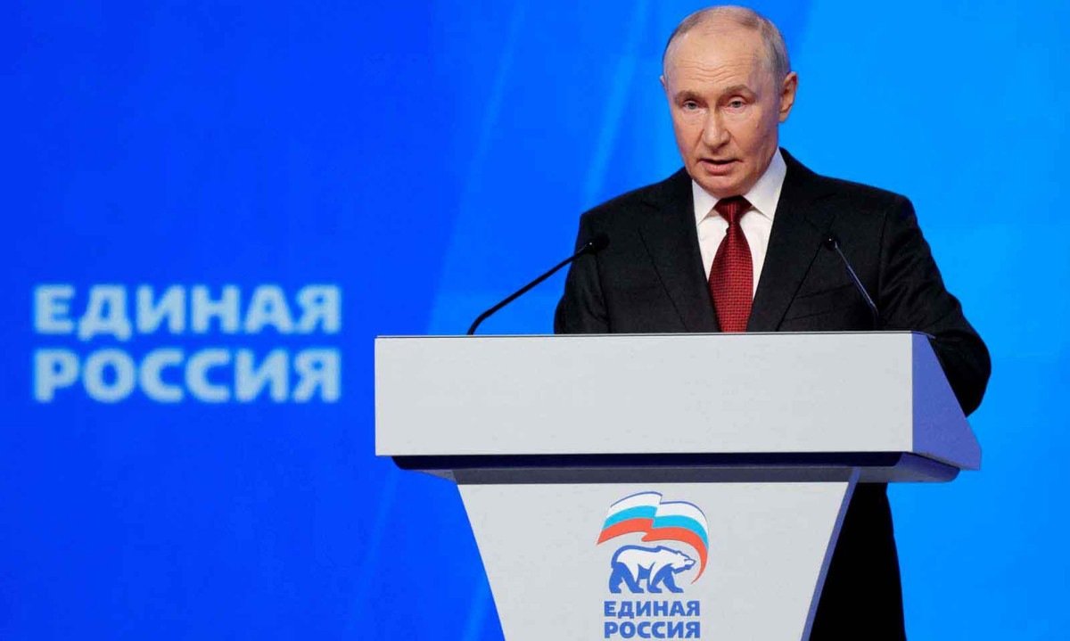 A invasão ordenada por Vladimir Putin, em fevereiro de 2022, violou a soberania ucraniana e desencadeou o maior conflito europeu desde a Segunda Guerra -  (crédito: Yekaterina Shtukina/Pool/AFP)
