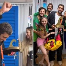 Pedro Scooby vence no surfe e corre para ensaio da Dança dos Famosos - Redes sociais