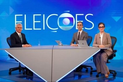 Ronaldo Caiado reclamou das perguntas e focou em atacar Lula -  (crédito: Globo/ Manoella Mello)