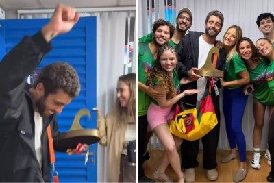 Pedro Scooby ganha campeonato de surfe vai direto para ensaio do Dança dos Famosos -  (crédito: Redes sociais)