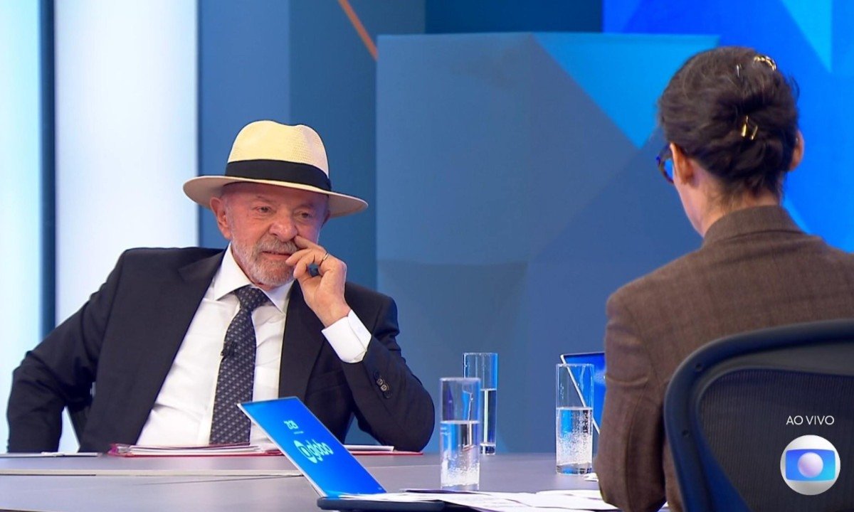 Presidente Lula tenta chegar ao quarto mandato no Palácio do Planalto - (crédito: Reprodução/TV Globo)