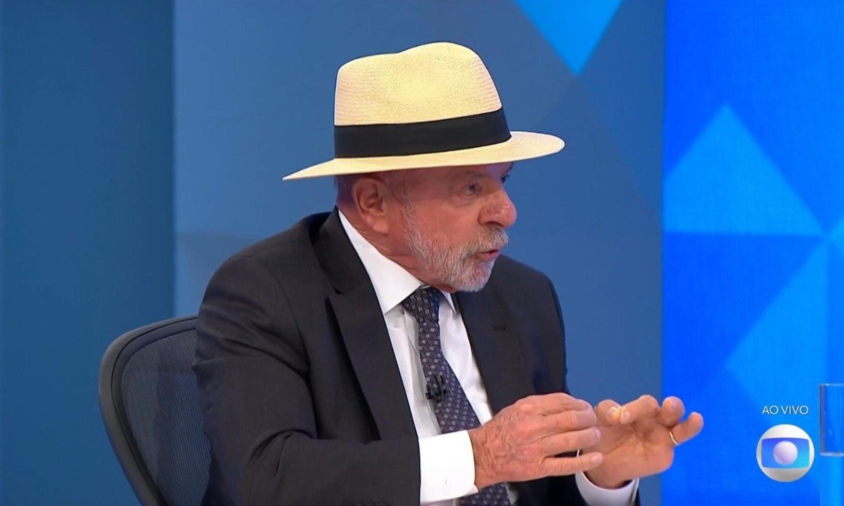 Presidente Lula tenta chegar ao quarto mandato no Palácio do Planalto - (crédito: Reprodução/TV Globo)