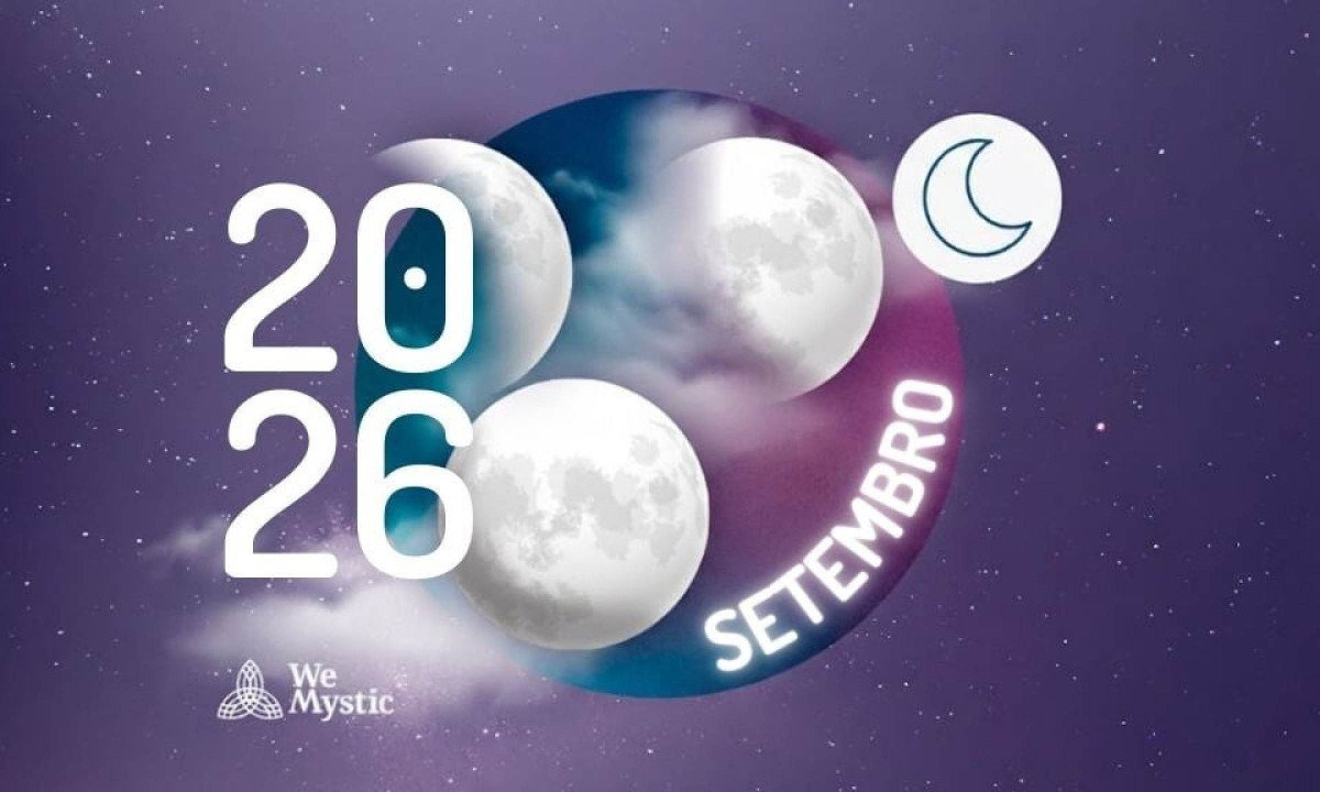 Fases da Lua em setembro de 2026: organização, expansão e ação - (crédito: Wemystic)