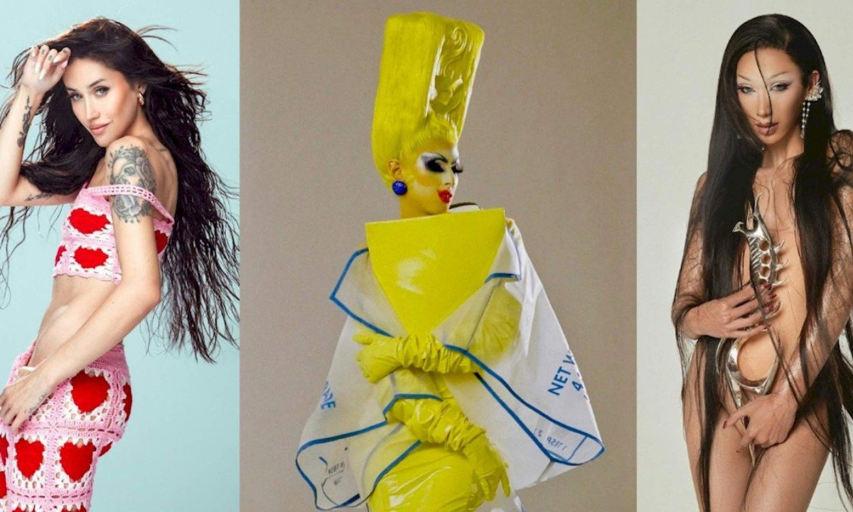Kitty Kawakubo se junta a campeãs de ‘Drag Race’ em festival neste sábado -  (crédito: Divulgação)