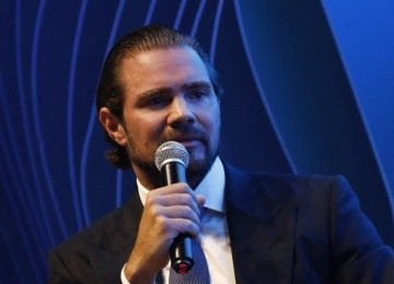 Daniel Vorcaro, ex-CEO do Banco Master, em apari&ccedil;&atilde;o p&uacute;blica ligada ao esc&acirc;ndalo de fraude financeira -  (crédito: Reprodu&ccedil;&atilde;o)