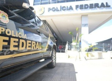 Fachada da Policia Federal na Avenida Raja Gabaglia em Belo Horizonte -  (crédito: EdÉsio Ferreira/EM/D.A. Press)
