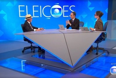 Presidente Lula tenta chegar ao quarto mandato no Palácio do Planalto -  (crédito: Reprodução/TV Globo)