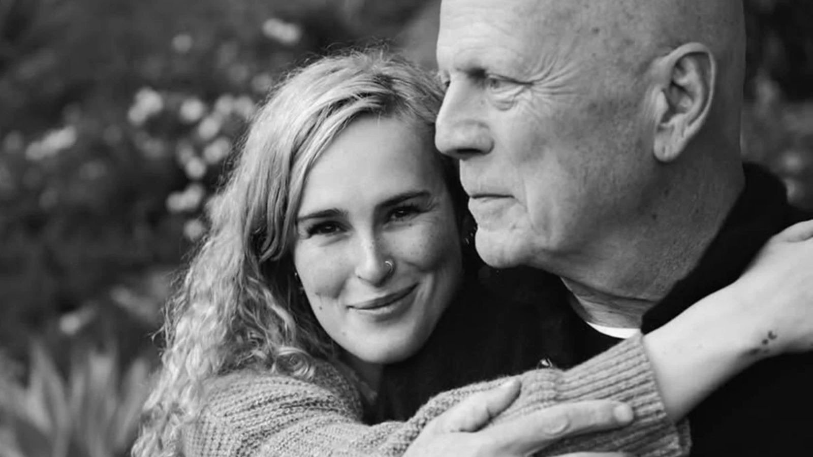 Rumer Willis fala sobre o impacto do diagn&oacute;stico de dem&ecirc;ncia frontotemporal de Bruce Willis na fam&iacute;lia -  (crédito: Redes sociais)