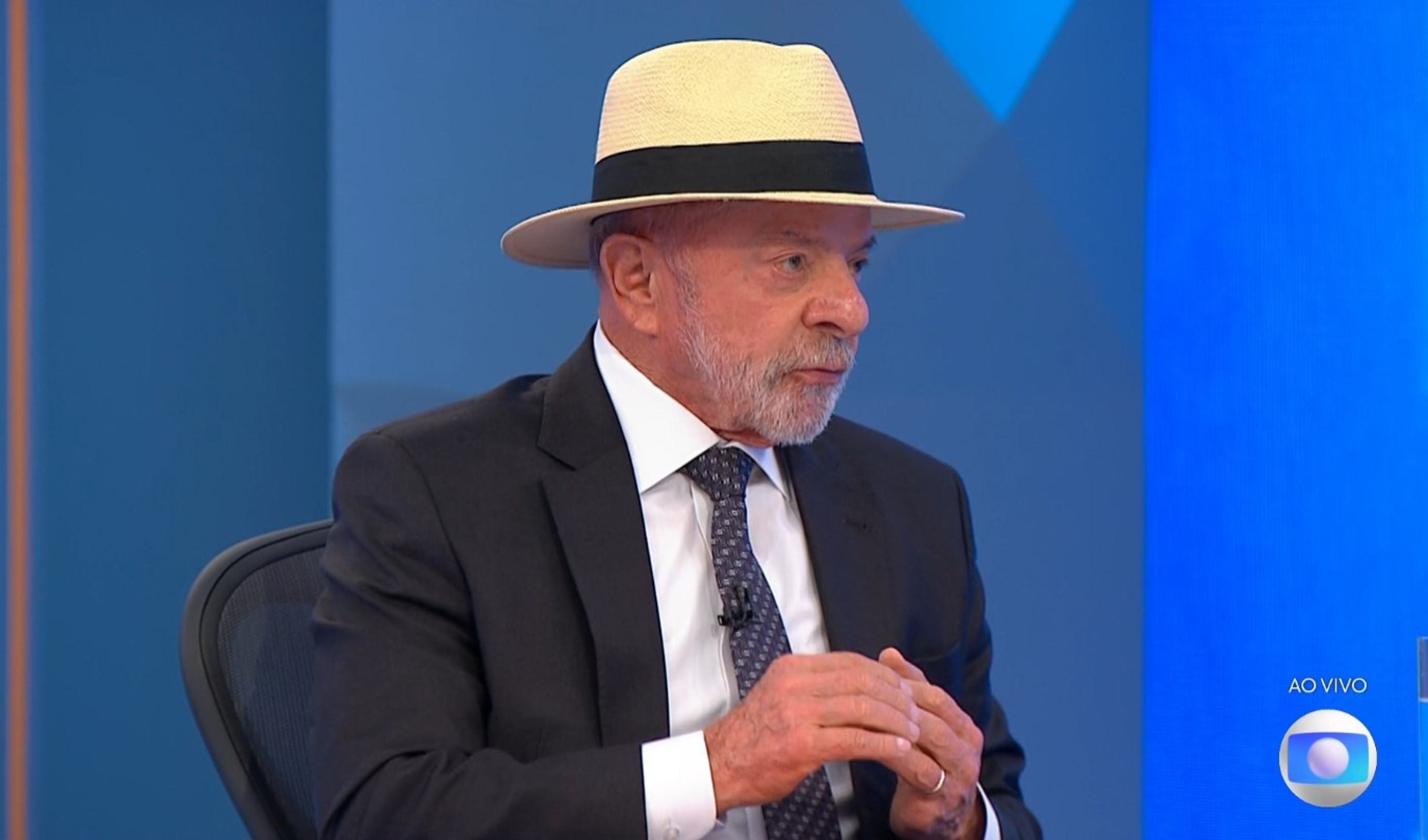 Por que Lula usou chapéu na entrevista da Globo?