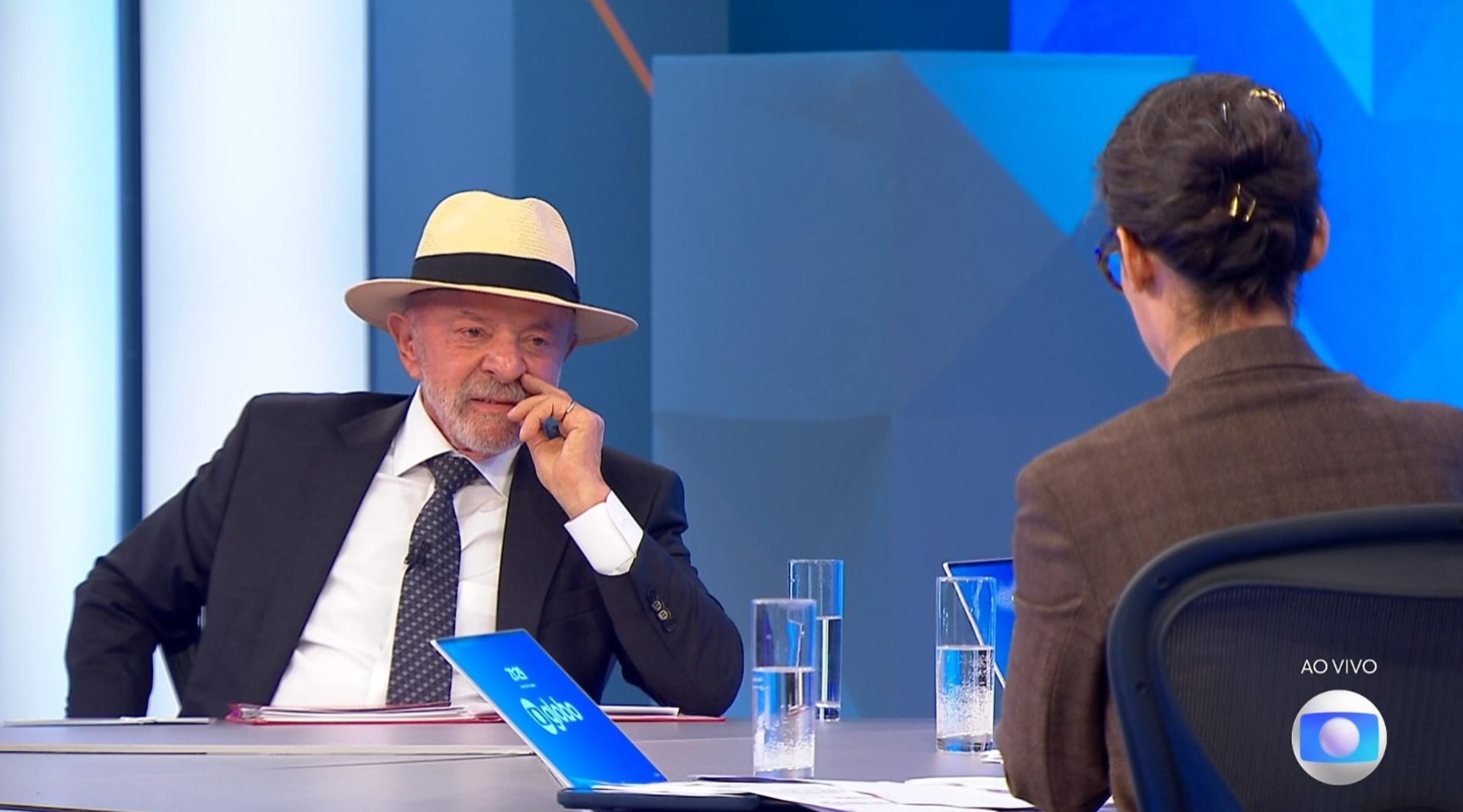Lula para César Tralli: ‘Se pegasse seu celular, só teria coisa certa?’