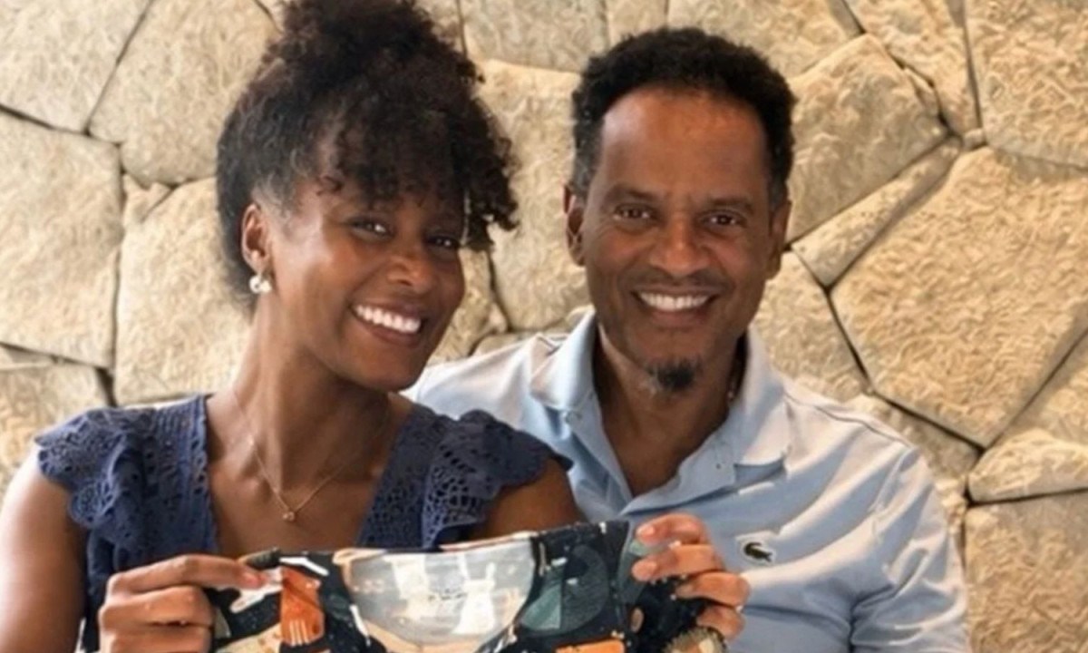 Maju Coutinho e o marido, Agostinho Moura, esperam o primeiro filho do casal - (crédito: Redes sociais)