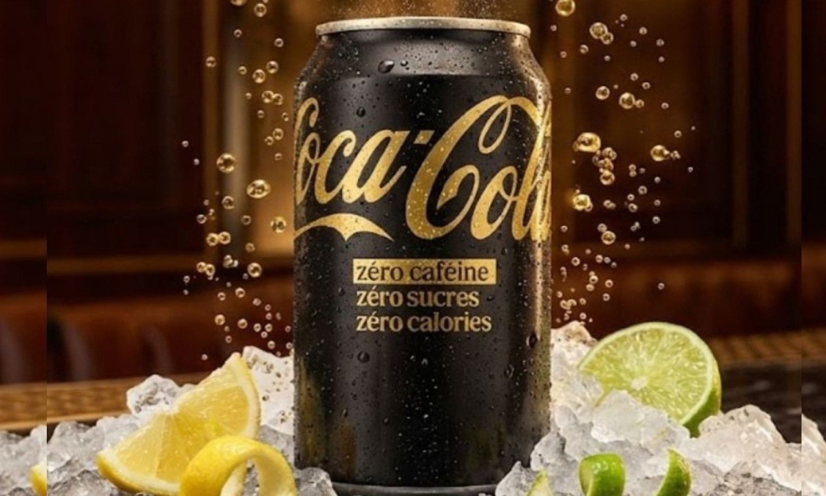 Nova Coca-Cola Zero Cafeína chegará ao Brasil em 2026 com foco em consumidores que evitam a ingestão da substância - (crédito: Divulgação)