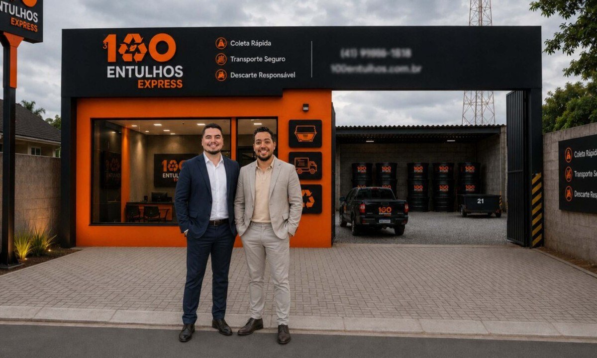 Franquia catarinense estrutura coleta de entulho, aluguel de equipamentos e limpeza em um só modelo - (crédito: PulseBrand)