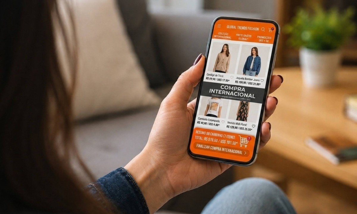 Compras internacionais de pequeno valor comprometer as cadeias nacionais de tecidos, vestuário e calçados - (crédito: Fecomércio MG/Divulgação)