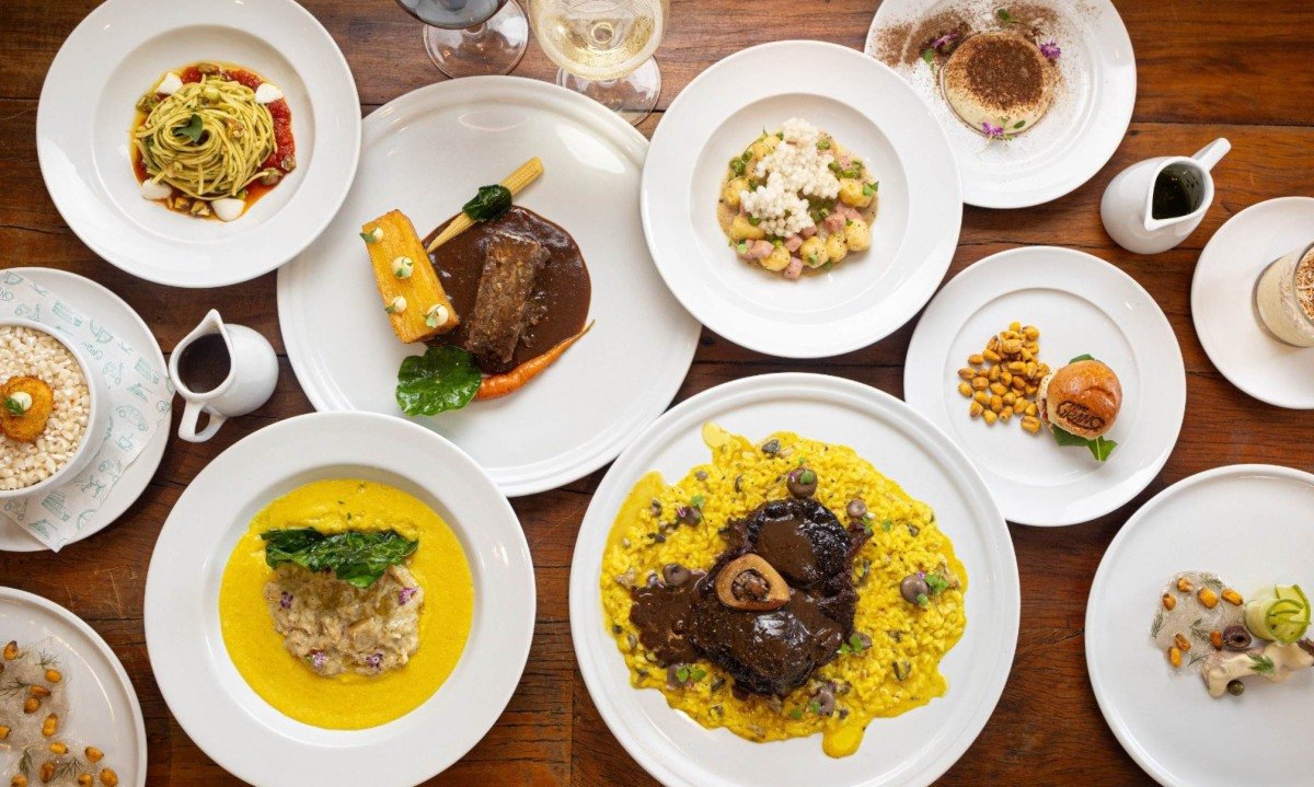 O restaurante Dal Grano oferece várias opções para quem quer dividir todas as etapas da refeição - (crédito: Victor Schwaner/Divulgação)