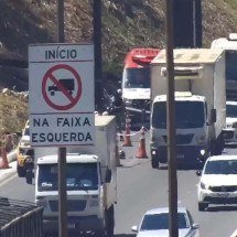 Acidente deixa um morto e bloqueia faixa do Anel Rodoviário em BH - Reprodução/BHTrans
