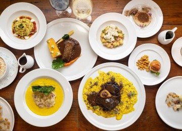 O restaurante Dal Grano oferece várias opções para quem quer dividir todas as etapas da refeição -  (crédito: Victor Schwaner/Divulgação)