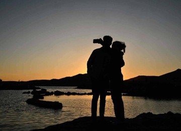 A pior hipótese quando o amor acaba é não admitir a perda e a verdade
 -  (crédito: Louisa GOULIAMAKI / AFP)