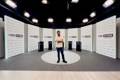 Gabriel Azevedo criticou adversários por não comparecerem -  (crédito: Rodrigo Albert/MDB)