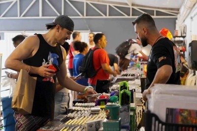 UAI Retrogames reúne clássicos dos videogames, colecionadores e fãs de várias gerações em Belo Horizonte.
 -  (crédito: O Rambo dos Jogos/Youtube)