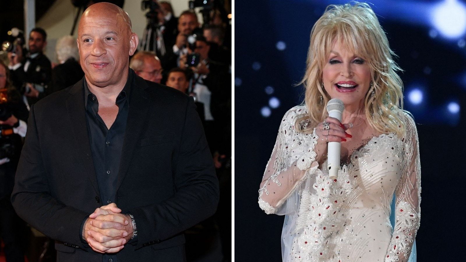 Vin Diesel soltou a voz em sucesso de Dolly Parton -  (crédito: AFP)