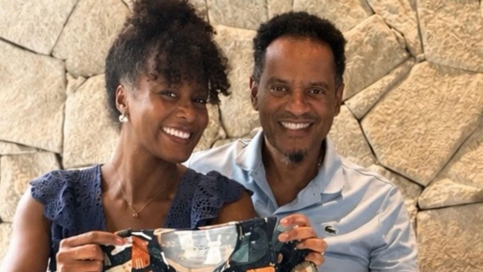 Maju Coutinho e o marido, Agostinho Moura, esperam o primeiro filho do casal -  (crédito: Redes sociais)