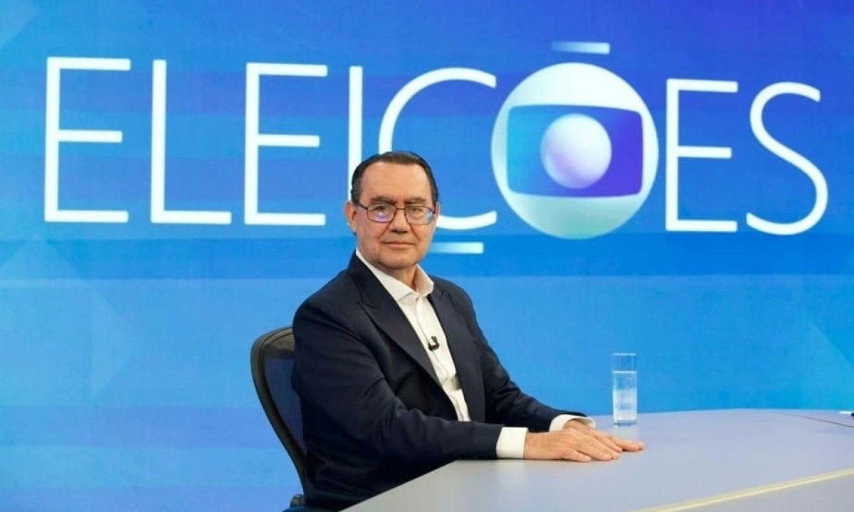 Augusto Cury em sabatina da Rede Globo - (crédito: Globo/ Manoella Mello)