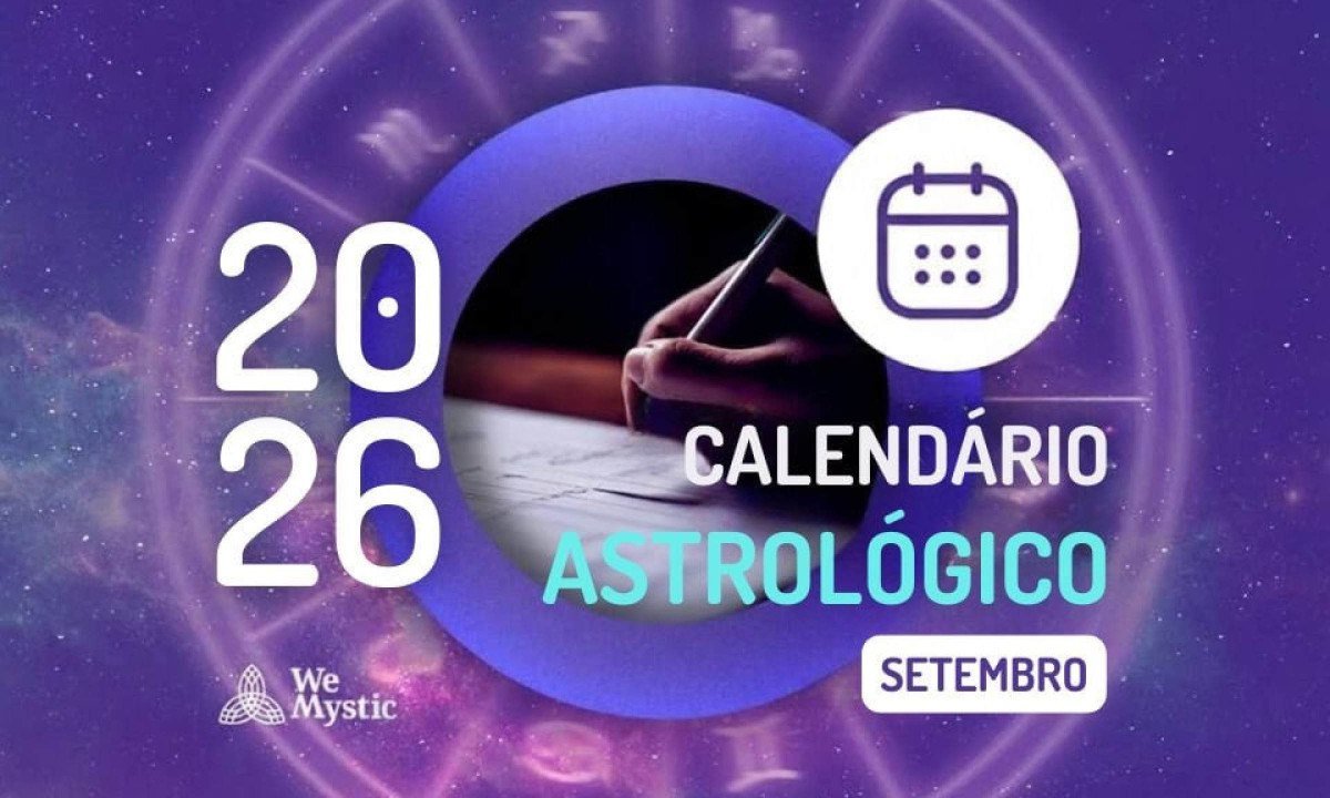 Calendário Astrológico Setembro 2026: a revisão interior - (crédito: Wemystic)