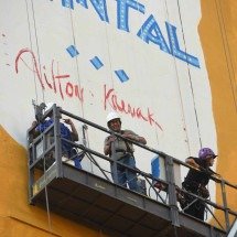CURA 2026: 'Sonho e realidade', BH ganha obra gigante de Ailton Krenak - Gladyston Rodrigues/EM/D.A. Press. Brasil. Belo Horizonte. MG.