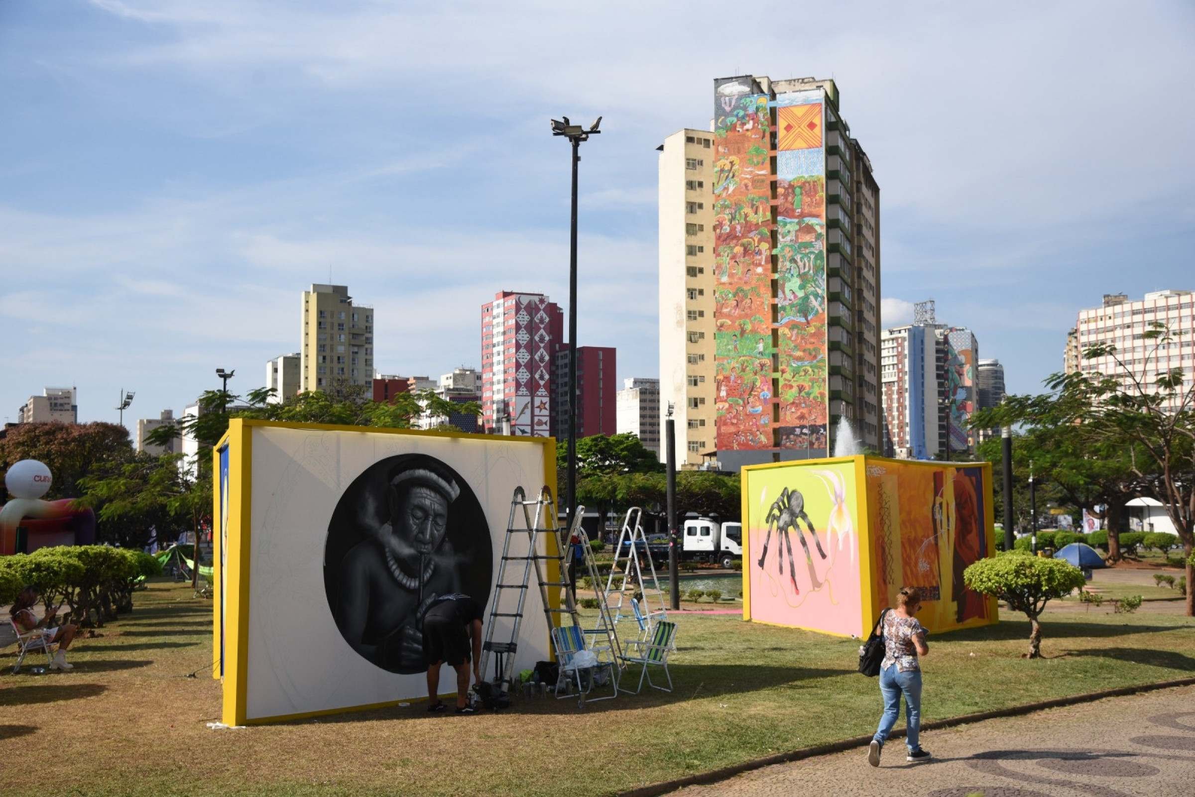 CURA 2026 ocupa a Pra&ccedil;a Raul Soares, no Centro- Gladyston Rodrigues/EM/D.A. Press 