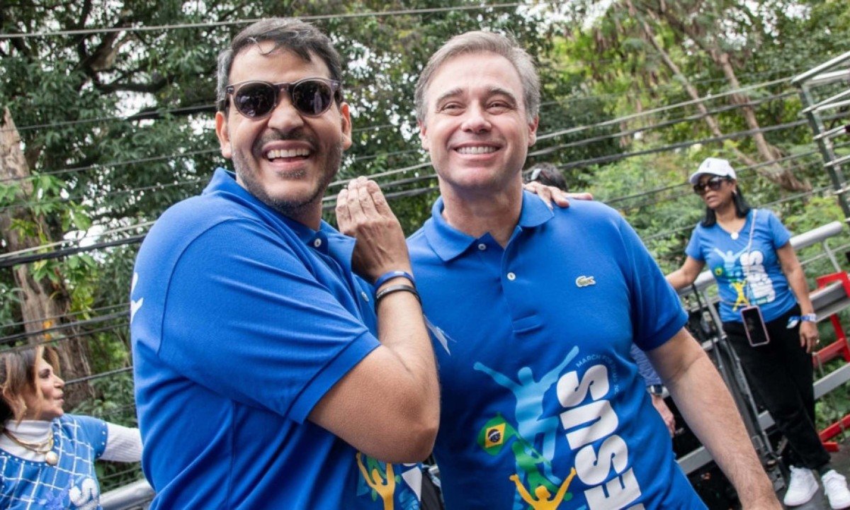 Lula escala e Messias tenta aproximar Mendonça e Andrei, mas tarefa parece inglória - (crédito: Foto: Emanuelle Sena/ AscomAGU)