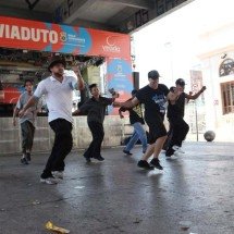 Danças urbanas dominam Viaduto Santa Tereza na Virada Cultural - Edesio Ferreira/EM/Press
