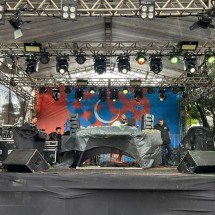 Pista de dança na Virada Cultural é interrompida por ventos e chuva intensa - Pedro Naves/EM/D.A Press