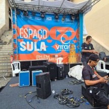 Palcos da Virada Cultural encerram atividades por causa da chuva