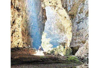Grutas do Parque Nacional Cavernas do Peruaçu chamam 
a atenção pela beleza e pela proporção, que o titulo concedido pela Unesco tornou conhecidas mundo afora -  (crédito: Leonardo Giounco/divulgação)