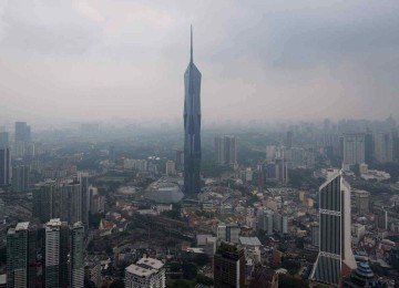 A cidade de Kuala Lumpur é o principal centro financeiro e cultural da Malásia -  (crédito: Mohd Rasfan/AFP)