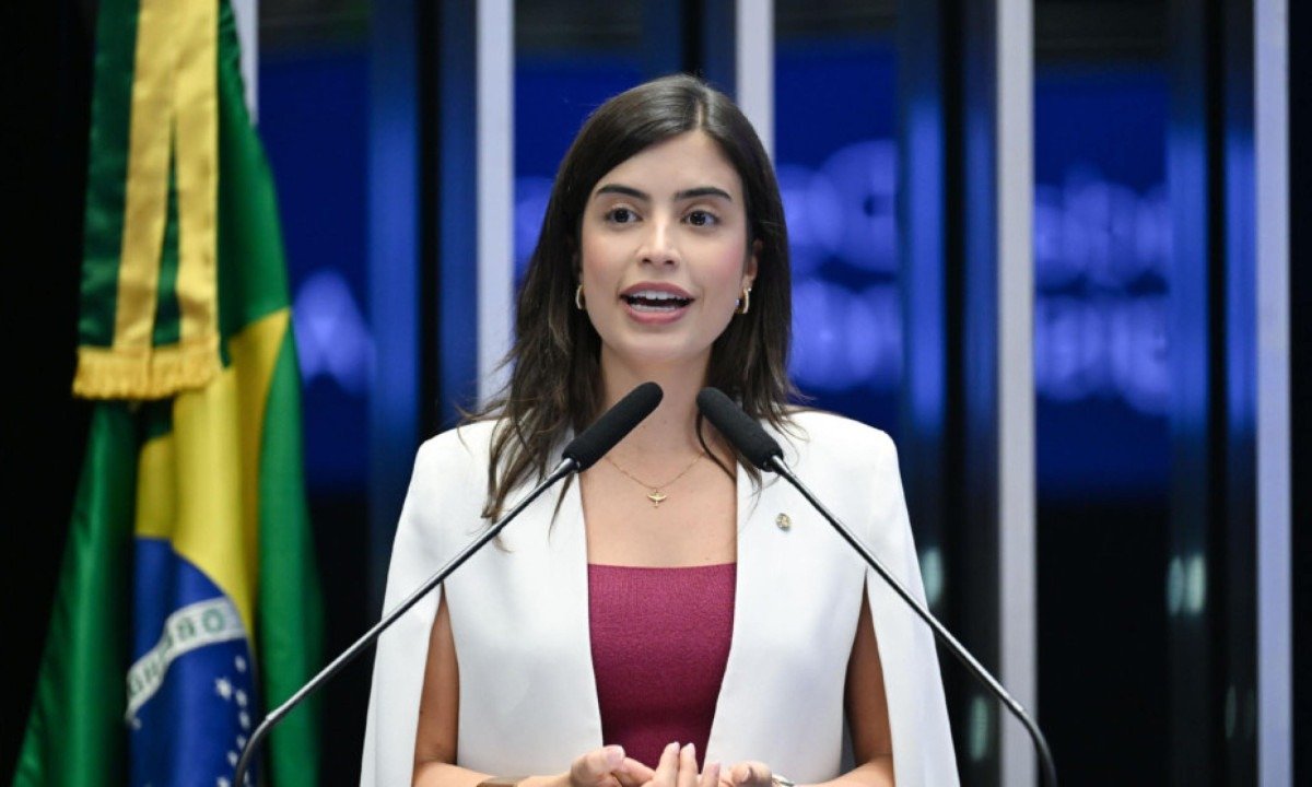Tabata retoma contra Renan Santos estratégia usada para atingir Marçal em 2024 - (crédito: Foto: Edilson Rodrigues/Agência Senado)