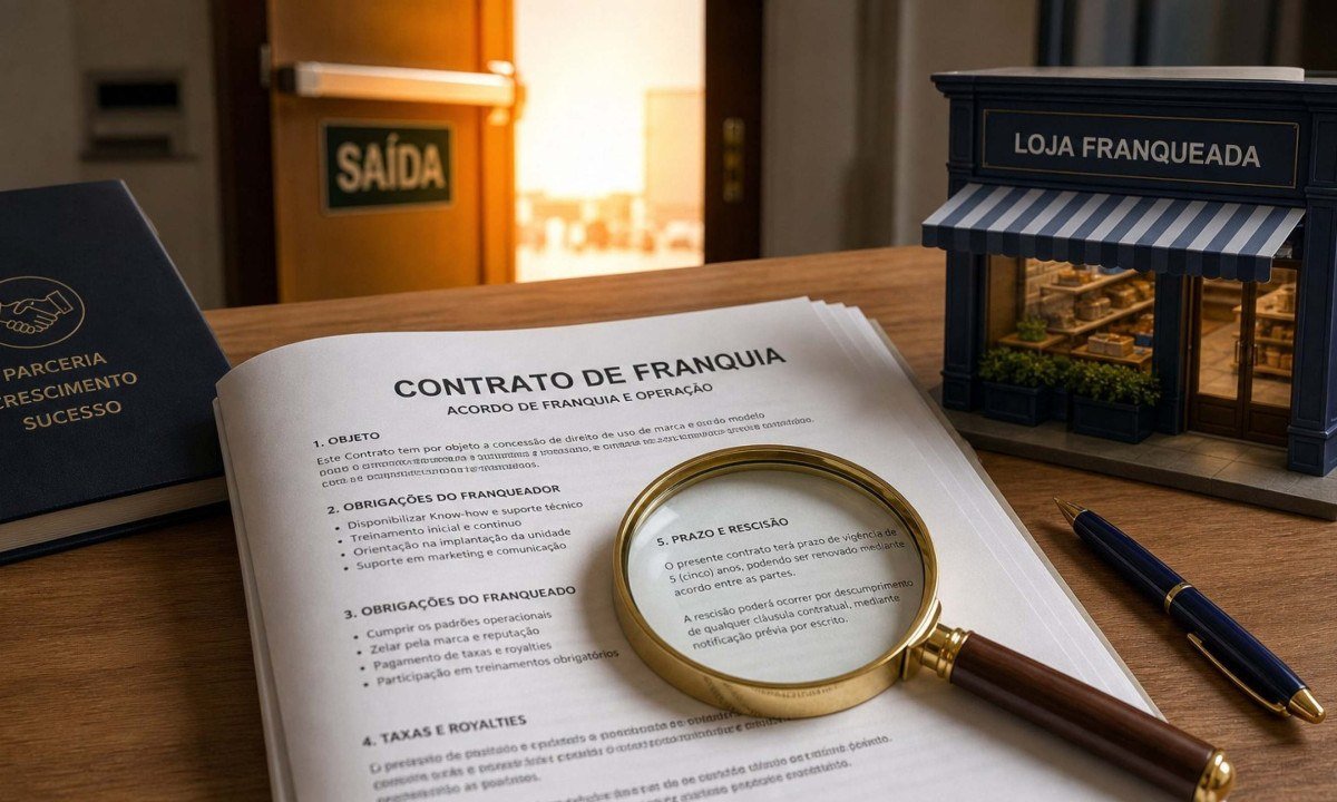 Saída de uma franquia deve ser avaliada antes da assinatura - (crédito: DINO)