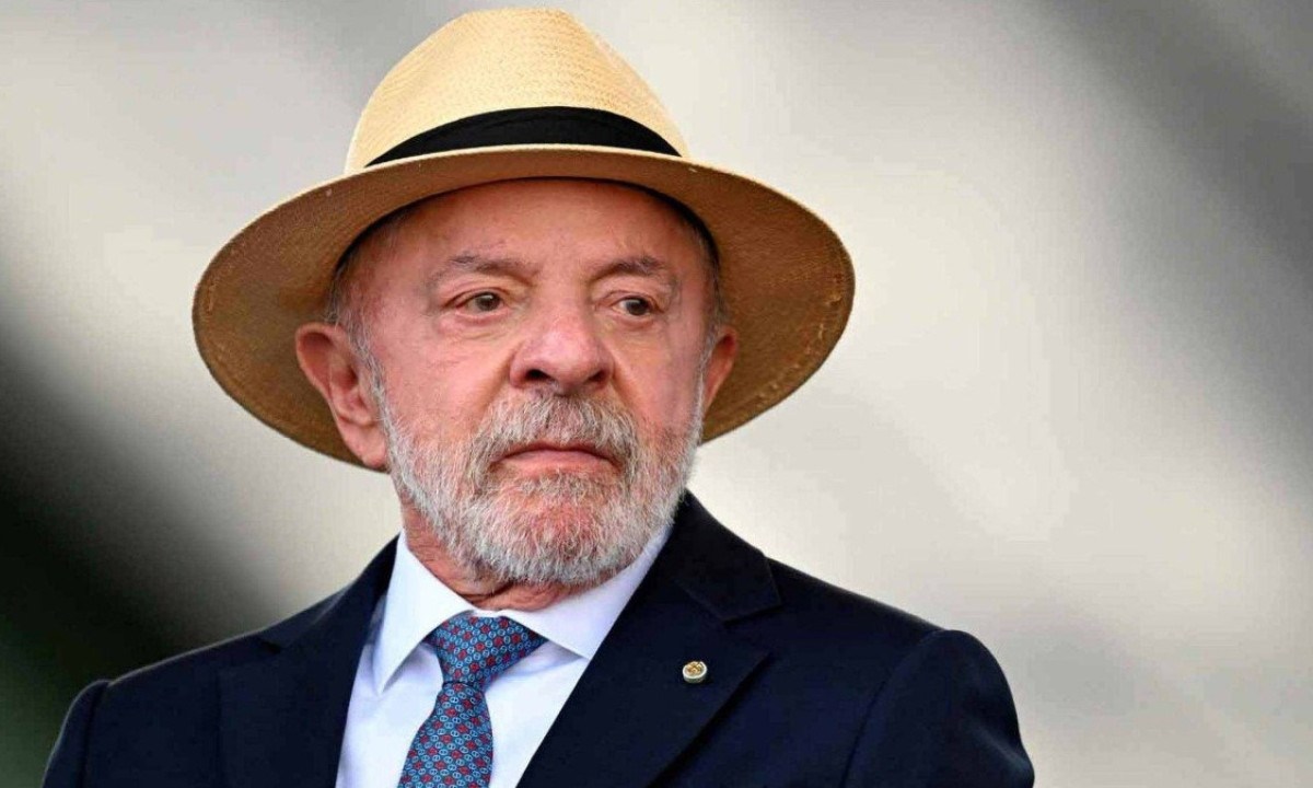 Presidente Lula, que detalhou o plano de governo para a candidatura de seu quarto mandato em 2026, focado em justiça social e economia - (crédito: EVARISTO SÁ/AFP)