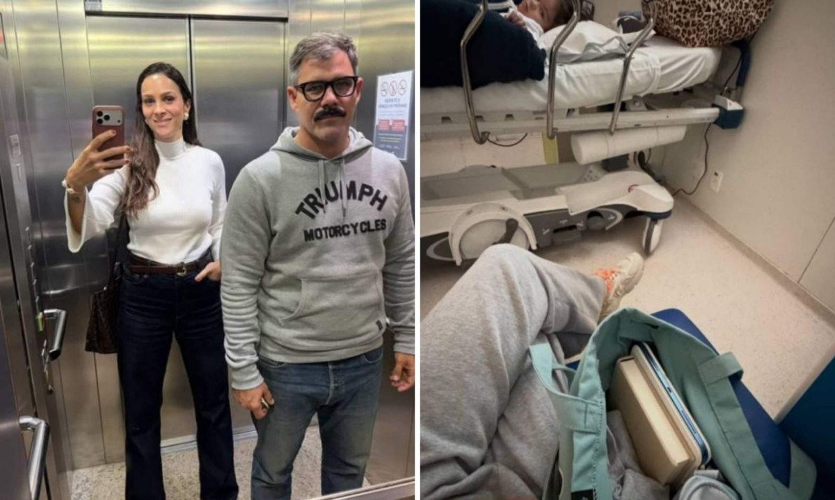 Letícia e Juliano Cazarré compartilham nova internação da filha: 'Reze com a gente para ser breve!'
- (crédito: @leticiacazarre no Instagram)