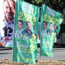 ‘Tudo 2’: Campanha de Bruno Engler usa slogan associado ao Comando Vermelho - Marcos Vieira/EM/D.A. Press