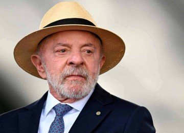 Presidente Lula, que detalhou o plano de governo para a candidatura de seu quarto mandato em 2026, focado em justi&ccedil;a social e economia -  (crédito: EVARISTO S&Aacute;/AFP)